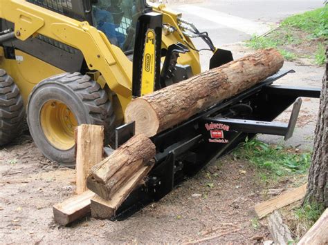 firewood processor skid steer|halverson 140b firewood processor price.